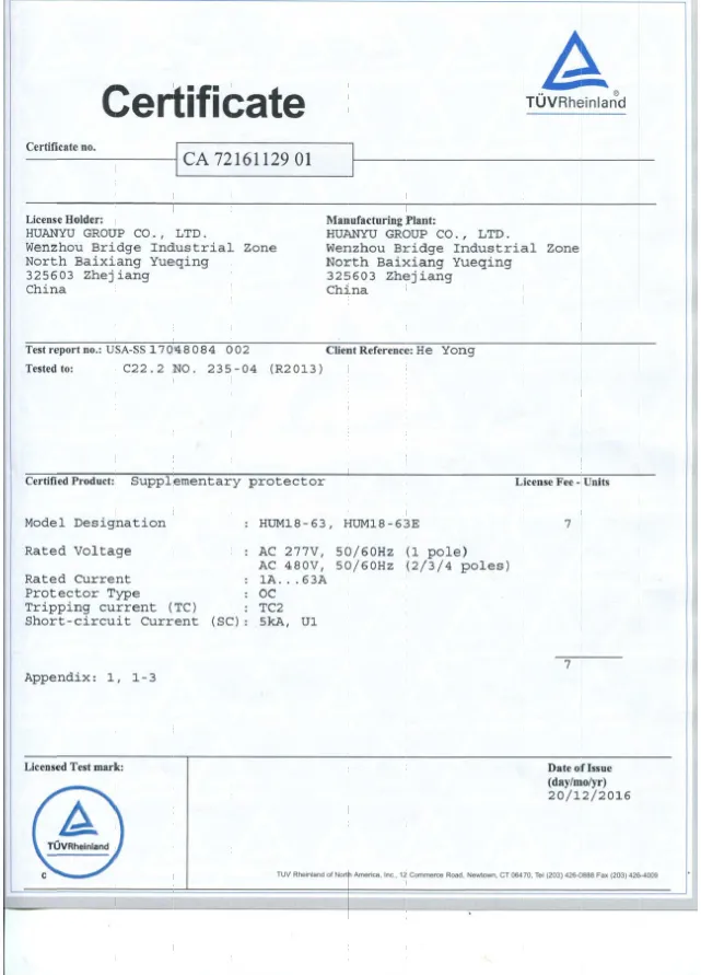 TUV-Certification-Certificate