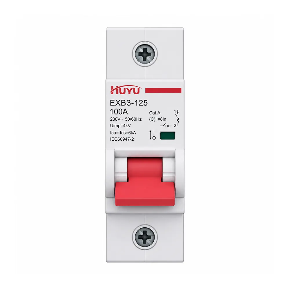 EXB3-125 MCB Breaker – Single Pole to 4 Pole, 1A-63A