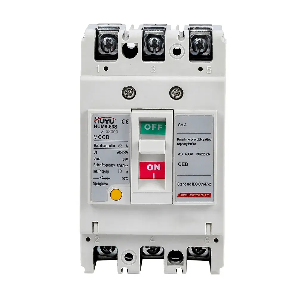 HUM8 MCCB Breaker - 10A to 1250A